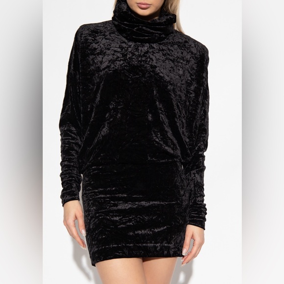 ❤️Saint Laurent Velvet Mini Turtleneck Dress❤️ - Picture 2 of 4